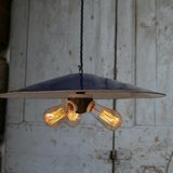 abat jour tres grand Americain lampe industrielle americaine systeme benjamin 3 light