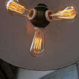 abat jour tres grand Americain lampe industrielle americaine systeme benjamin 3 light