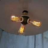 abat jour tres grand Americain lampe industrielle americaine systeme benjamin 3 light