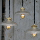 1 abat jour suspension atelier holophane lampe industrielle