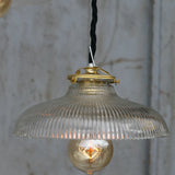 1 abat jour suspension atelier holophane lampe industrielle