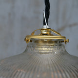 1 abat jour suspension atelier holophane lampe industrielle