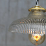 1 abat jour suspension atelier holophane lampe industrielle