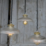 1 abat jour suspension atelier holophane lampe industrielle