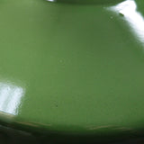 grand abat jour emaillee lampe industrielle vert