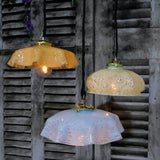abat jour suspension so chic opaline lampe vintage