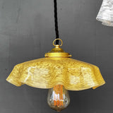 1 abat jour suspension so chic opaline lampe vintage