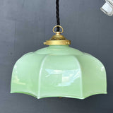 1 abat jour suspension so chic opaline lampe vintage