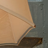 Suspension ancienne en opaline rose, abat-jour festonné vintage, luminaire romantique campagne chic