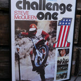 Steve McQUEEN  grand cadre avec affiche cinema originale