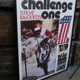 Steve McQUEEN  grand cadre avec affiche cinema originale