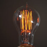 new Constellation 70 carbon filament light bulb, Thomas Edison style
