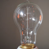 new Constellation 70 carbon filament light bulb, Thomas Edison style