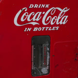 ancien distributeur frigo americain COCA COLA dans son jus