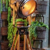 projecteur cinema cremer pied tripod bois