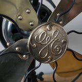 Vintage General Electric industrial fan, 1920s, USA