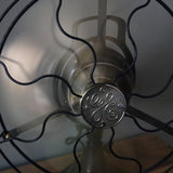 Vintage General Electric industrial fan, 1920s, USA