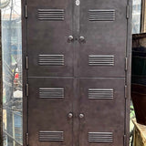 vestiaire grande armoire atelier rangement en 3 parties