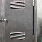 vestiaire grande armoire atelier rangement en 3 parties