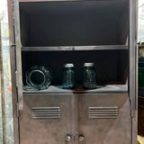 vestiaire grande armoire atelier rangement en 3 parties