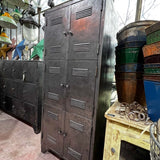 vestiaire grande armoire atelier rangement en 3 parties