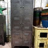 vestiaire grande armoire atelier rangement en 3 parties