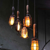 ensemble de 5 baladeuse industrielle des USA equipant les caves de new York