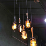 ensemble de 5 baladeuse industrielle des USA equipant les caves de new York