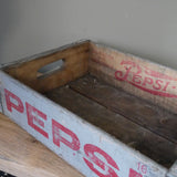 wooden crate brewery coffee pepsi cola