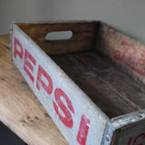 wooden crate brewery coffee pepsi cola