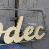 Ancienne enseigne metal codec epicerie