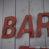 ancienne lettre enseigne Bar Tabac