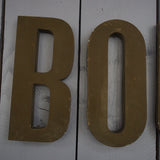 ancienne lettre enseigne Boucherie