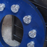 tres grande lettre E d'ancienne enseigne lumineuse façon fete foraine