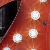 tres grande lettre a d'ancienne enseigne lumineuse façon fete foraine