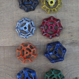 Lot d'anciennes vannes d'usine, ideal en bouton de tiroir indus