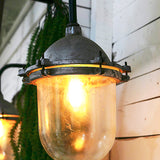 applique Lampe de cour, col de cygne metal industriel