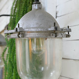 applique Lampe de cour, col de cygne metal industriel