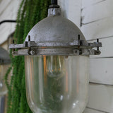 applique Lampe de cour, col de cygne metal industriel