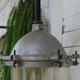 applique Lampe de cour, col de cygne metal industriel