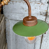 wall-mounted, gooseneck, right-angle outdoor lamp #5