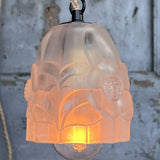 baladeuse abat jour art deco suspension so chic lampe vintage