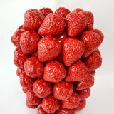 Vase en céramique extra large aux multiples fraises