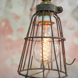 lustre de 3 baladeuse industrielle des USA equipant les caves de new York