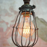 lustre de 3 baladeuse industrielle des USA equipant les caves de new York