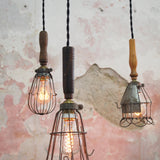 lustre de 3 baladeuse industrielle des USA equipant les caves de new York