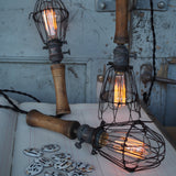 industrial portable lamp from the USA equipping the cellars of New York