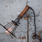 industrial portable lamp from the USA equipping the cellars of New York