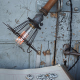 industrial portable lamp from the USA equipping the cellars of New York
