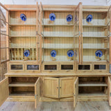 meuble de metier tres grande vitrine herboristerie